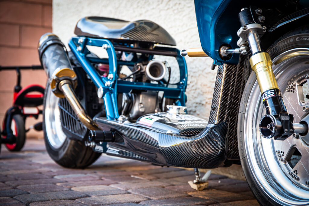 Honda Ruckus Carbon Fiber Side Covers | Detailed by Panem